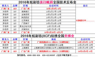 炫彩坊（XCF）全國布局深化 產品交易、技術培訓與代理招募同步推進